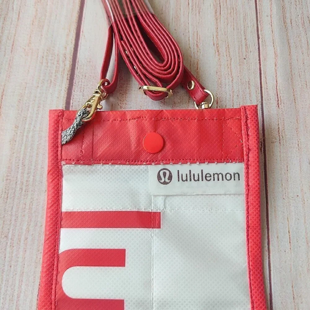 Lululemon handmade crossbody phone holder with card holder